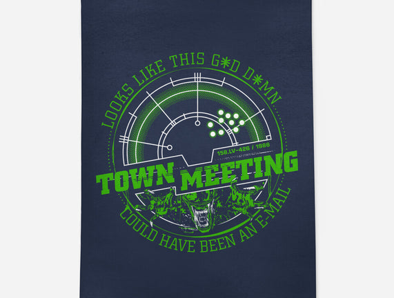 Aliens Town Meeting