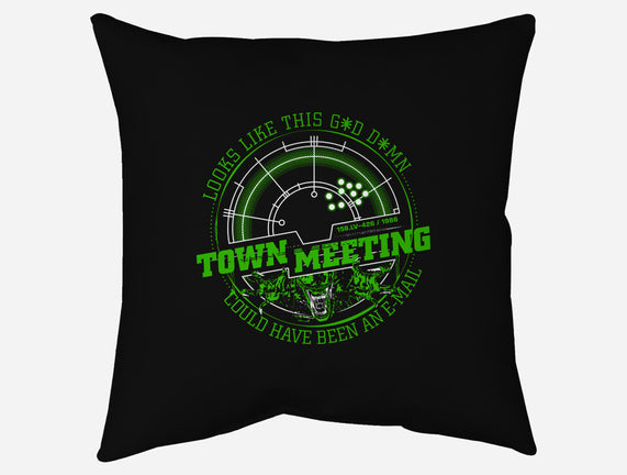 Aliens Town Meeting