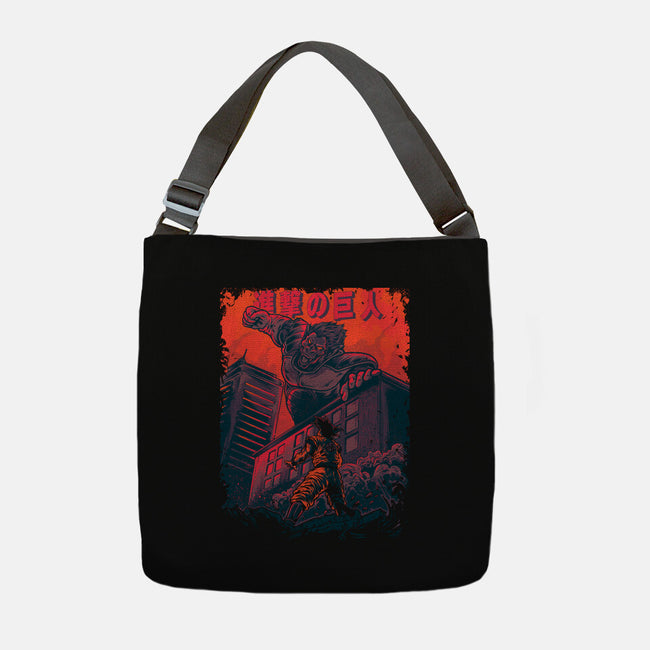 Attack On Titan-None-Adjustable Tote-Bag-Gleydson Barboza