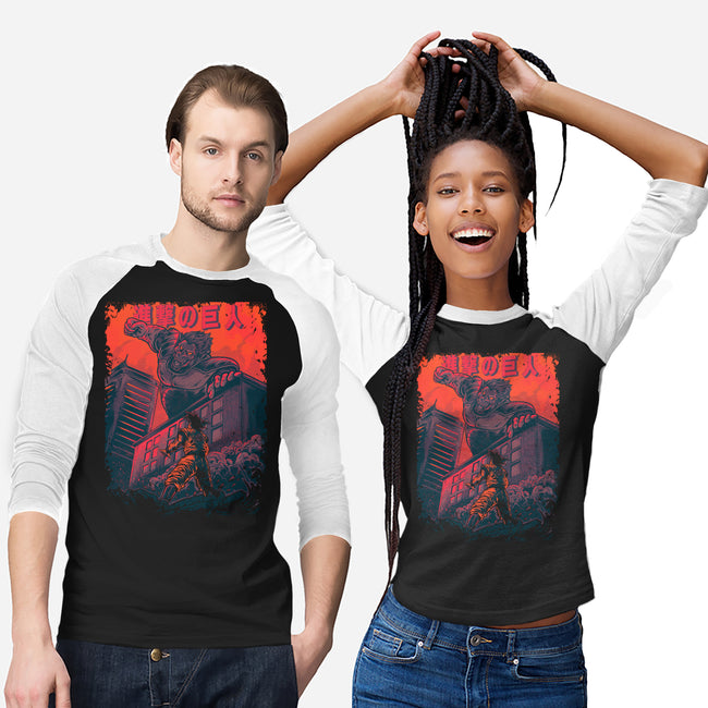 Attack On Titan-Unisex-Baseball-Tee-Gleydson Barboza