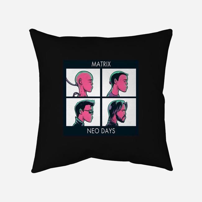 Neo Days-None-Removable Cover w Insert-Throw Pillow-Gleydson Barboza