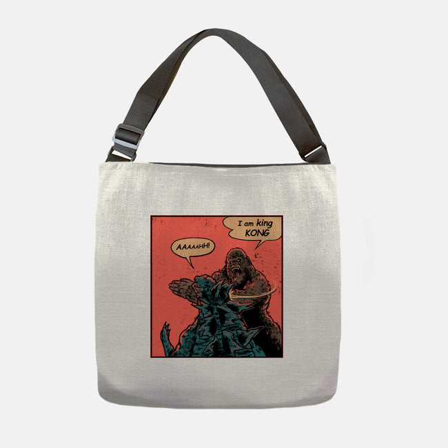 King Of Skull Island-None-Adjustable Tote-Bag-Gleydson Barboza