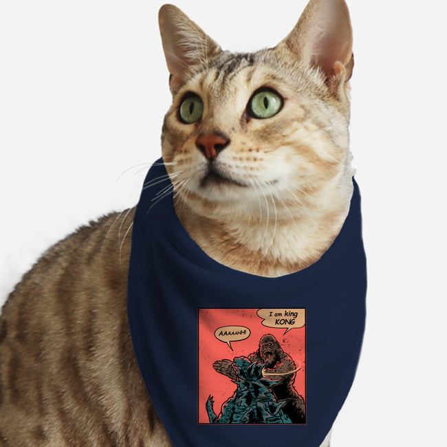 King Of Skull Island-Cat-Bandana-Pet Collar-Gleydson Barboza