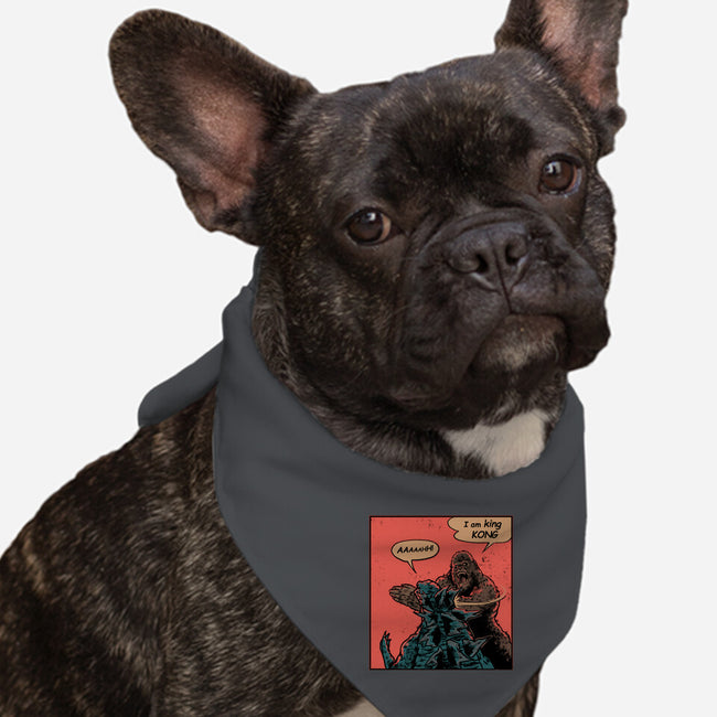 King Of Skull Island-Dog-Bandana-Pet Collar-Gleydson Barboza