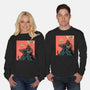 King Of Skull Island-Unisex-Crew Neck-Sweatshirt-Gleydson Barboza