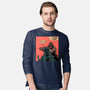 King Of Skull Island-Mens-Long Sleeved-Tee-Gleydson Barboza