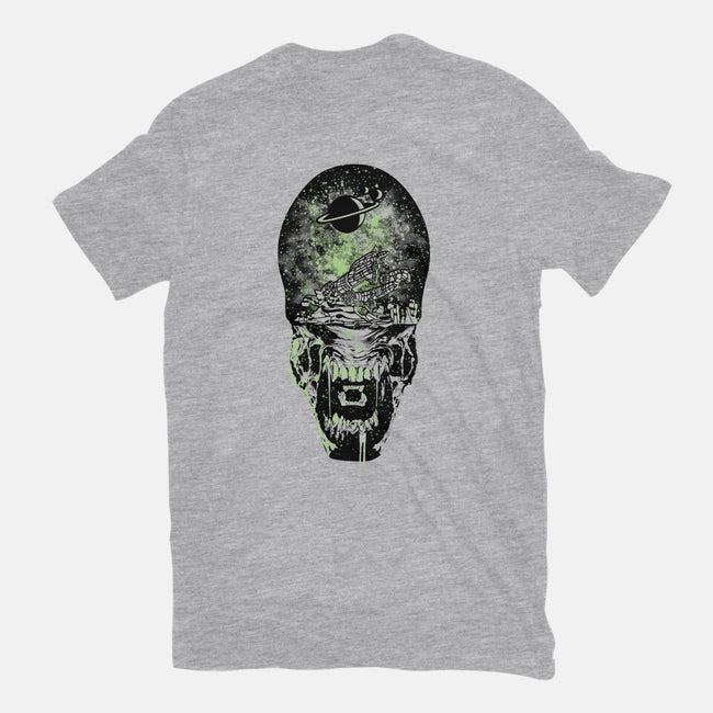 Xenomorph Space-Womens-Fitted-Tee-dalethesk8er