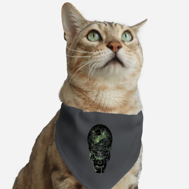 Xenomorph Space-Cat-Adjustable-Pet Collar-dalethesk8er