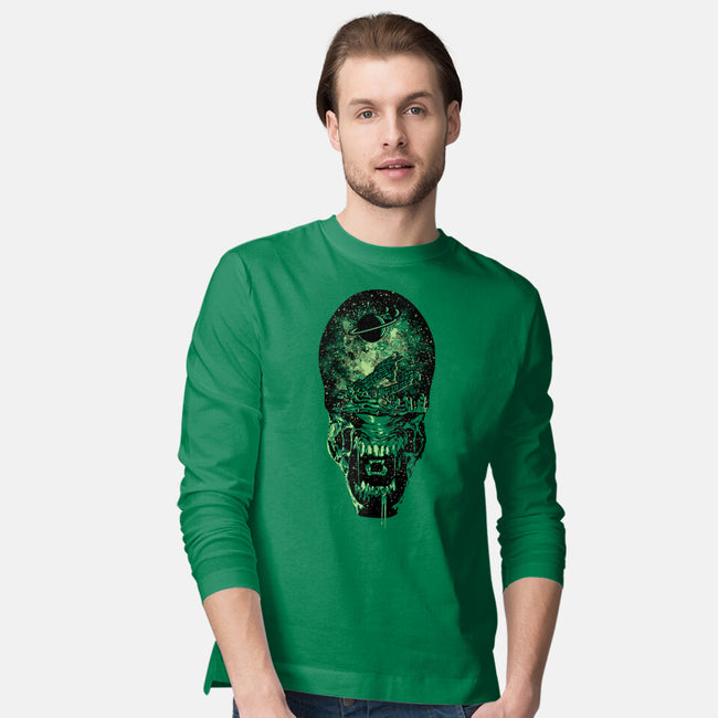 Xenomorph Space-Mens-Long Sleeved-Tee-dalethesk8er