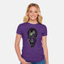 Xenomorph Space-Womens-Fitted-Tee-dalethesk8er