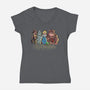 The Brothers Of Oz-Womens-V-Neck-Tee-zascanauta