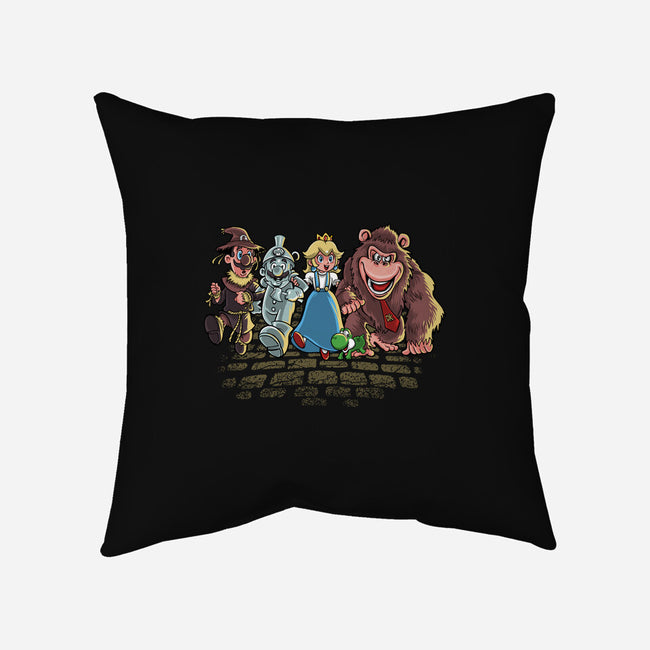 The Brothers Of Oz-None-Non-Removable Cover w Insert-Throw Pillow-zascanauta