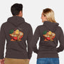 Noodle Spa Ramen Lover-Unisex-Zip-Up-Sweatshirt-tobefonseca