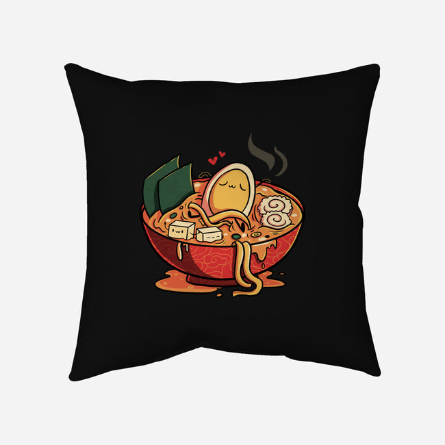 Noodle Spa Ramen Lover-None-Non-Removable Cover w Insert-Throw Pillow-tobefonseca