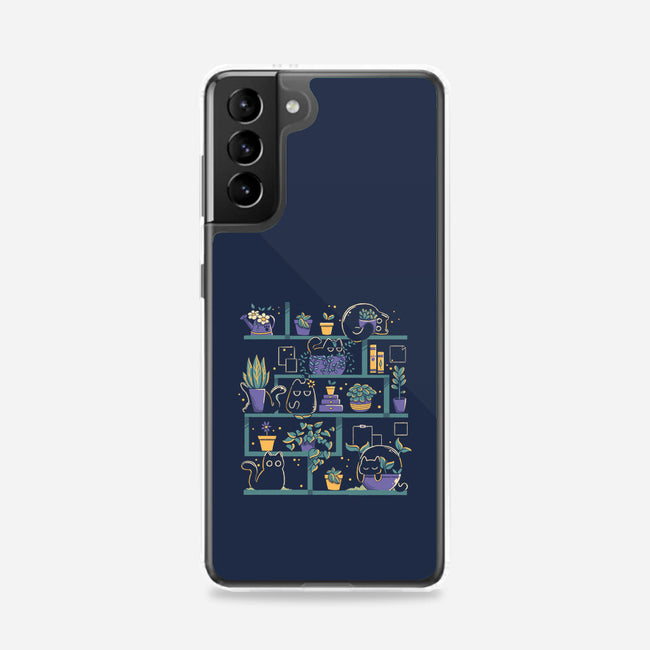Kitten Garden-Samsung-Snap-Phone Case-tobefonseca