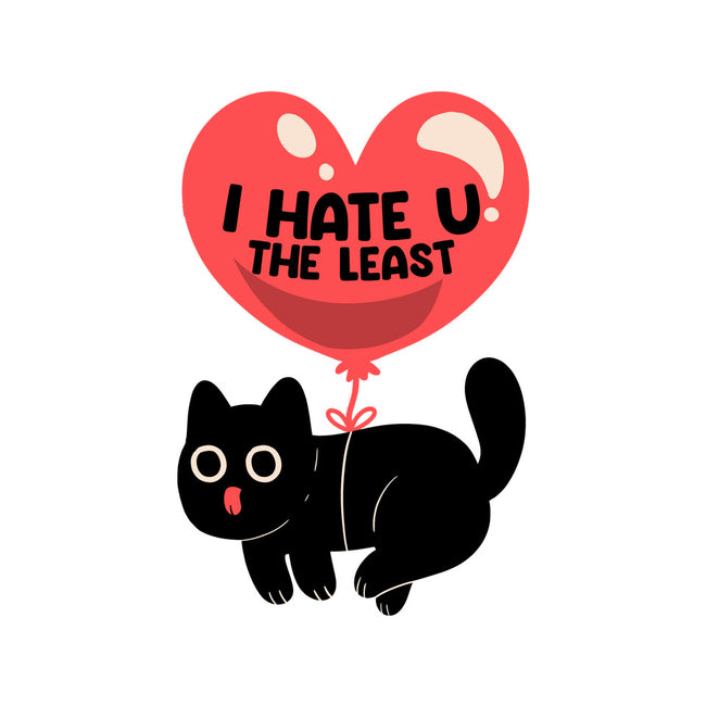 I Hate U The Least-Dog-Adjustable-Pet Collar-tobefonseca