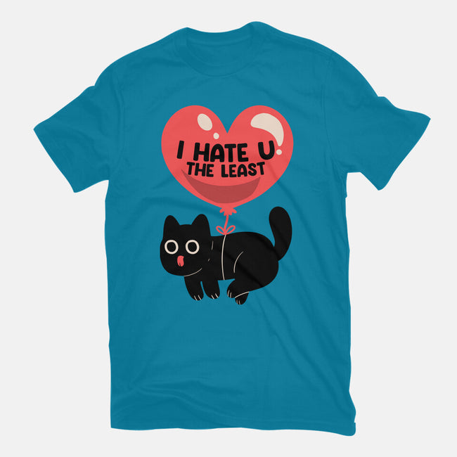 I Hate U The Least-Mens-Basic-Tee-tobefonseca