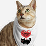 I Hate U The Least-Cat-Bandana-Pet Collar-tobefonseca