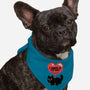 I Hate U The Least-Dog-Bandana-Pet Collar-tobefonseca