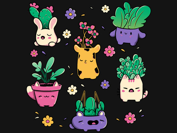 Happy Plants Kawaii