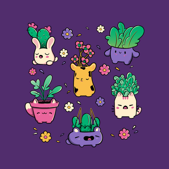 Happy Plants Kawaii-None-Outdoor-Rug-tobefonseca