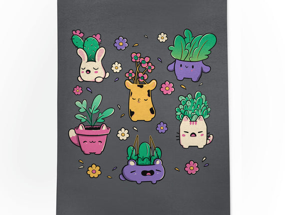 Happy Plants Kawaii