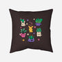 Happy Plants Kawaii-None-Non-Removable Cover w Insert-Throw Pillow-tobefonseca