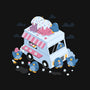 Frozen Truck Kawaii Penguins-Womens-Off Shoulder-Tee-tobefonseca