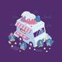 Frozen Truck Kawaii Penguins-Womens-Fitted-Tee-tobefonseca