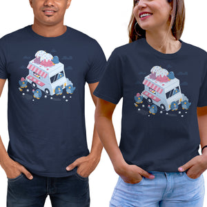 Frozen Truck Kawaii Penguins