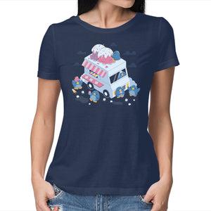 Frozen Truck Kawaii Penguins