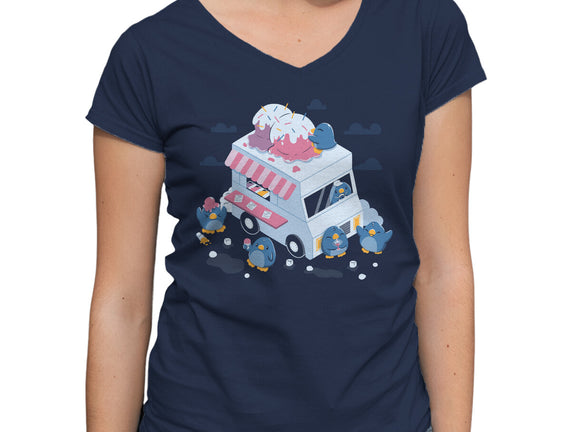 Frozen Truck Kawaii Penguins