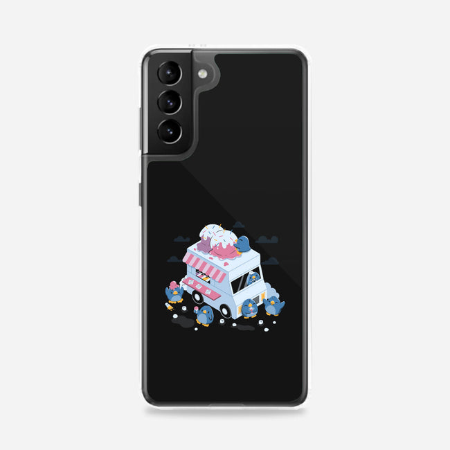 Frozen Truck Kawaii Penguins-Samsung-Snap-Phone Case-tobefonseca