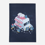 Frozen Truck Kawaii Penguins-None-Outdoor-Rug-tobefonseca