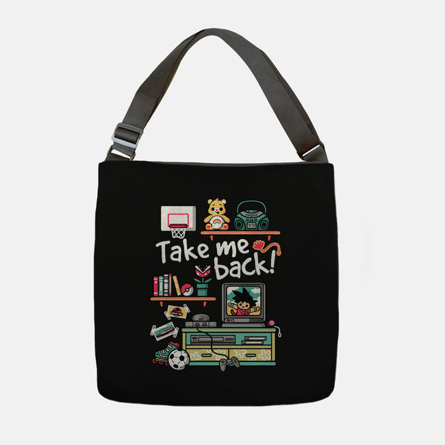 Take Me Back To My Childhood Days-None-Adjustable Tote-Bag-NemiMakeit