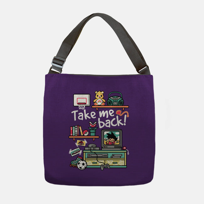 Take Me Back To My Childhood Days-None-Adjustable Tote-Bag-NemiMakeit