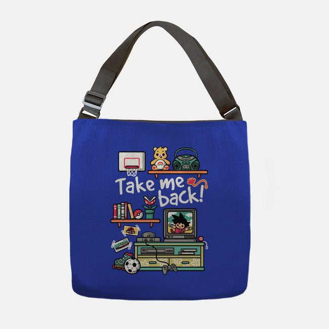 Take Me Back To My Childhood Days-None-Adjustable Tote-Bag-NemiMakeit