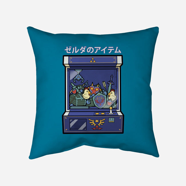 Hylians Crane-None-Removable Cover-Throw Pillow-Astrobot Invention