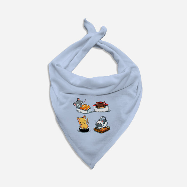 KittenSushi-Dog-Bandana-Pet Collar-Vallina84