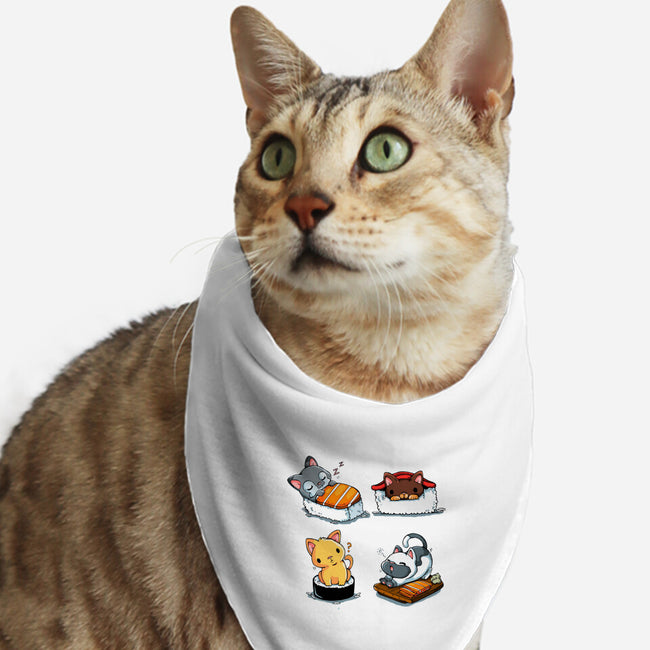 KittenSushi-Cat-Bandana-Pet Collar-Vallina84