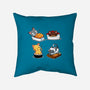 KittenSushi-None-Removable Cover w Insert-Throw Pillow-Vallina84