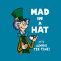 Mad In A Hat-Womens-Fitted-Tee-Raffiti