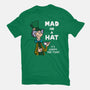 Mad In A Hat-Womens-Basic-Tee-Raffiti