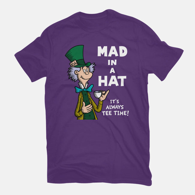 Mad In A Hat-Womens-Basic-Tee-Raffiti