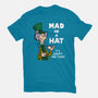Mad In A Hat-Womens-Fitted-Tee-Raffiti