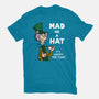 Mad In A Hat-Womens-Basic-Tee-Raffiti