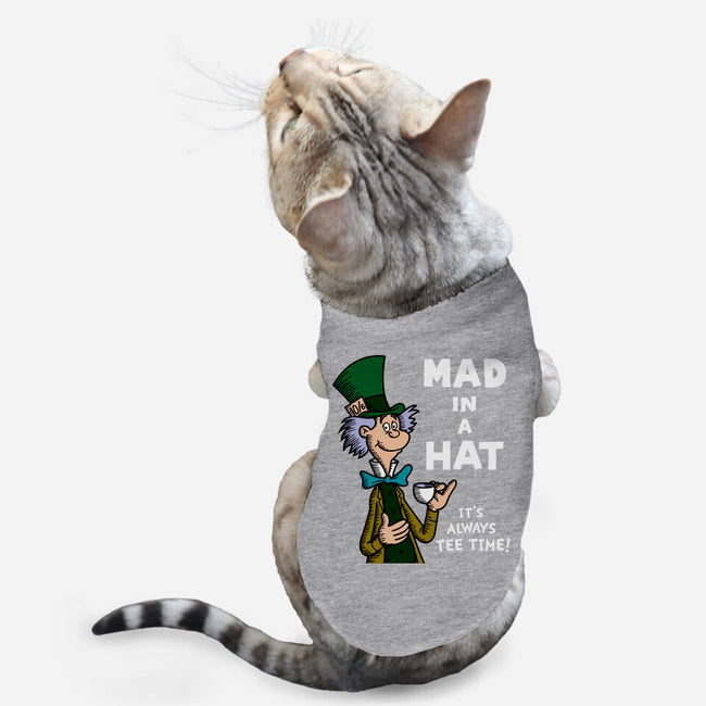 Mad In A Hat-Cat-Basic-Pet Tank-Raffiti