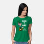 Mad In A Hat-Womens-Basic-Tee-Raffiti