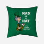 Mad In A Hat-None-Non-Removable Cover w Insert-Throw Pillow-Raffiti