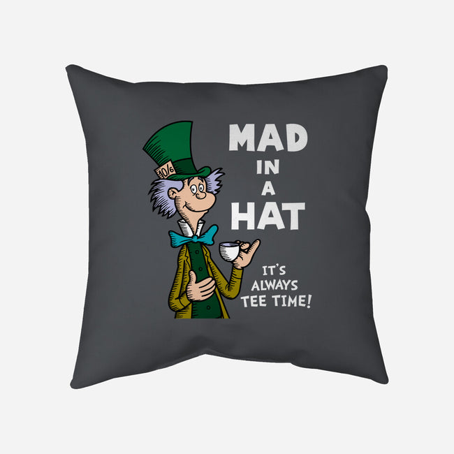 Mad In A Hat-None-Removable Cover w Insert-Throw Pillow-Raffiti